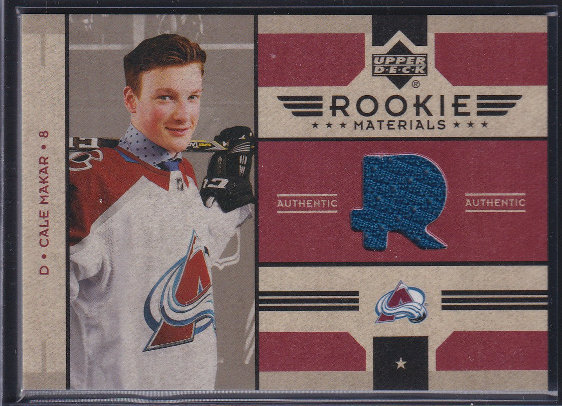 CALE MAKAR - 2022 Upper Deck Rookie Materials Patch #RRM-CA