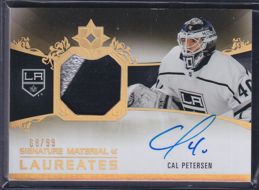 CAL PETERSEN - 2021 Upper Deck Ultimate Material Laureates Auto Patch SML-CP /99
