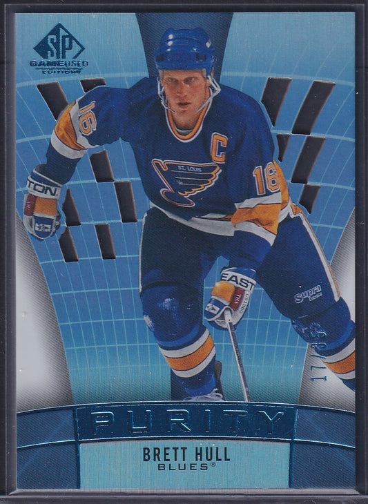 BRETT HULL - 2021 SP Game Used Purity #P-66, /35