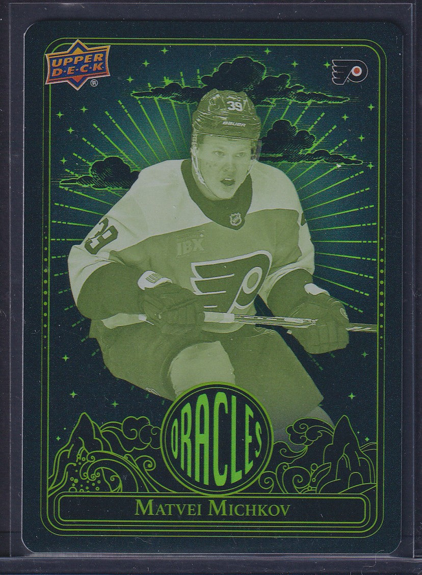 MATVEI MICHKOV - 2024 Upper Deck Extended Oracles GREEN #O-42