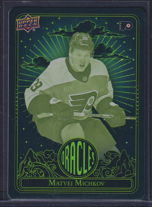 MATVEI MICHKOV - 2024 Upper Deck Extended Oracles GREEN #O-42