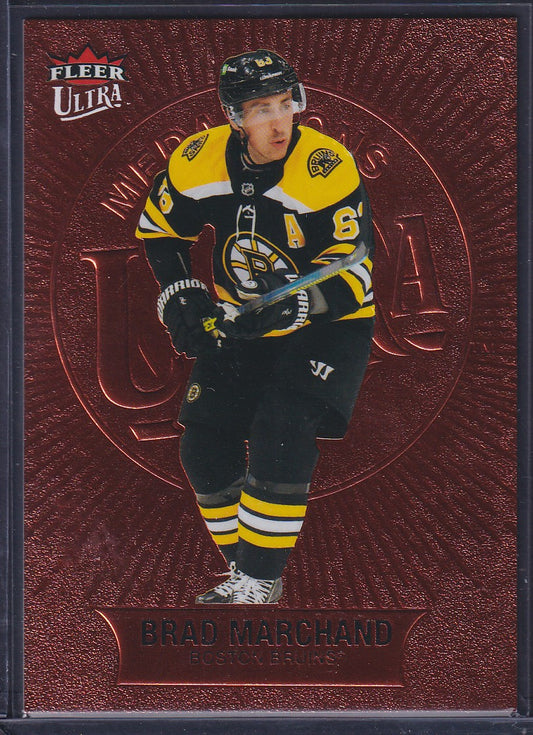 BRAD MARCHAND - 2021 Fleer Ultra Medallions #M-39, /75
