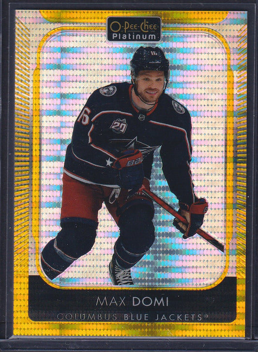 MAX DOMI - 2021 O-Pee-Chee SEISMIC GOLD #56, /50