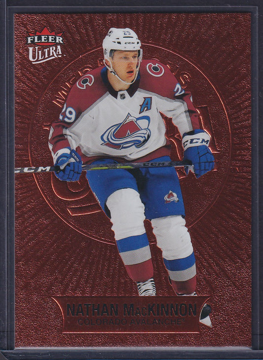 NATHAN MACKINNON - 2021 Fleer Ultra Medallions #M-26, /75