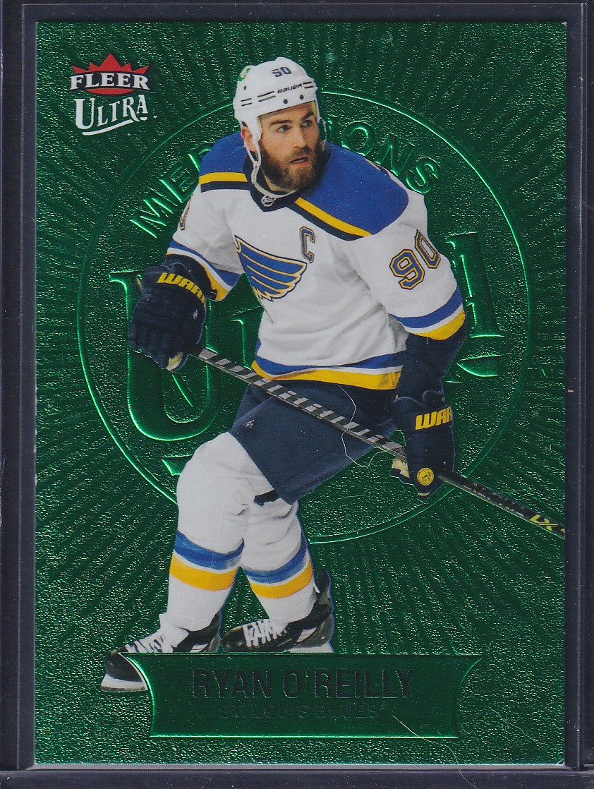 RYAN O'REILLY - 2021 Fleer Ultra GREEN #M-12, /10