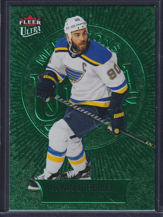 RYAN O'REILLY - 2021 Fleer Ultra GREEN #M-12, /10
