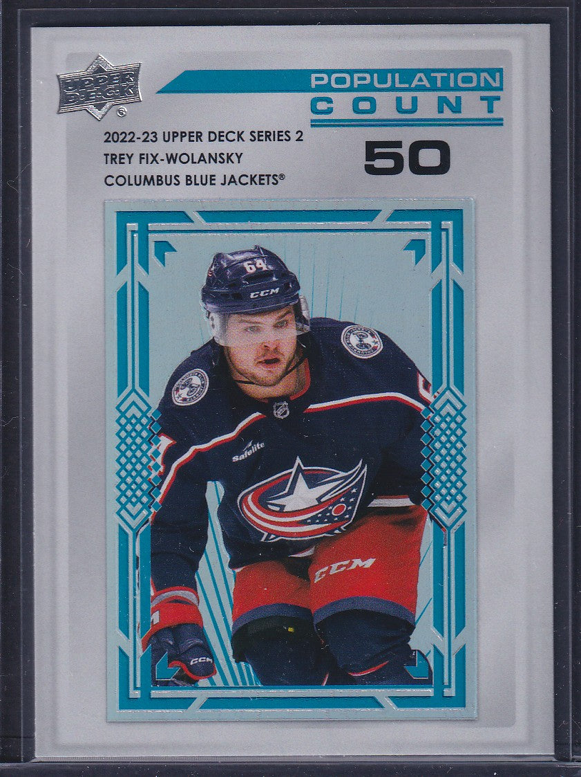 TREY FIX-WOLANSKY - 2022 Upper Deck Population Count 50 Rookie #PC-49