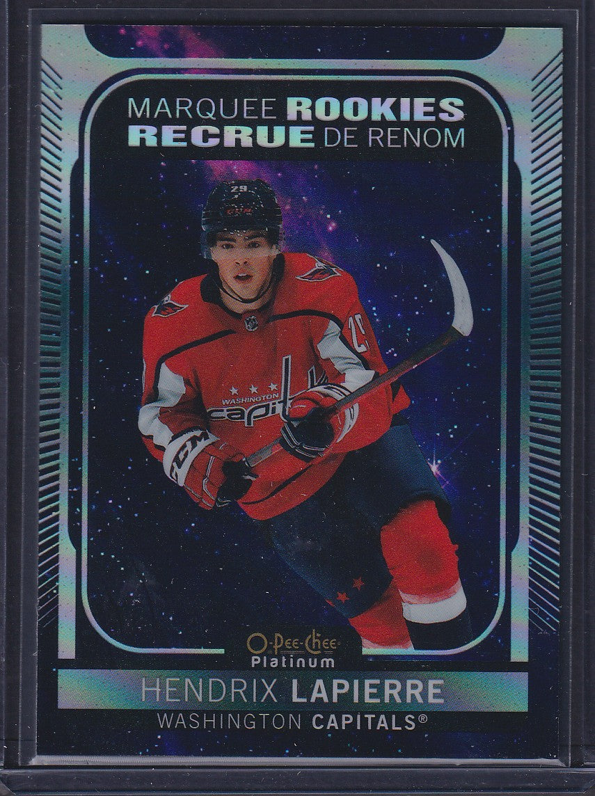HENDRIX LAPIERRE - 2021 O-Pee-Chee Platinum Marquee Rookies COSMIC #271, /65