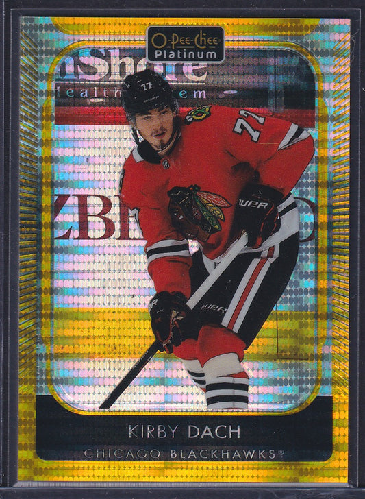 KIRBY DACH - 2021 O-Pee-Chee Platinum SEISMIC GOLD #31, /50