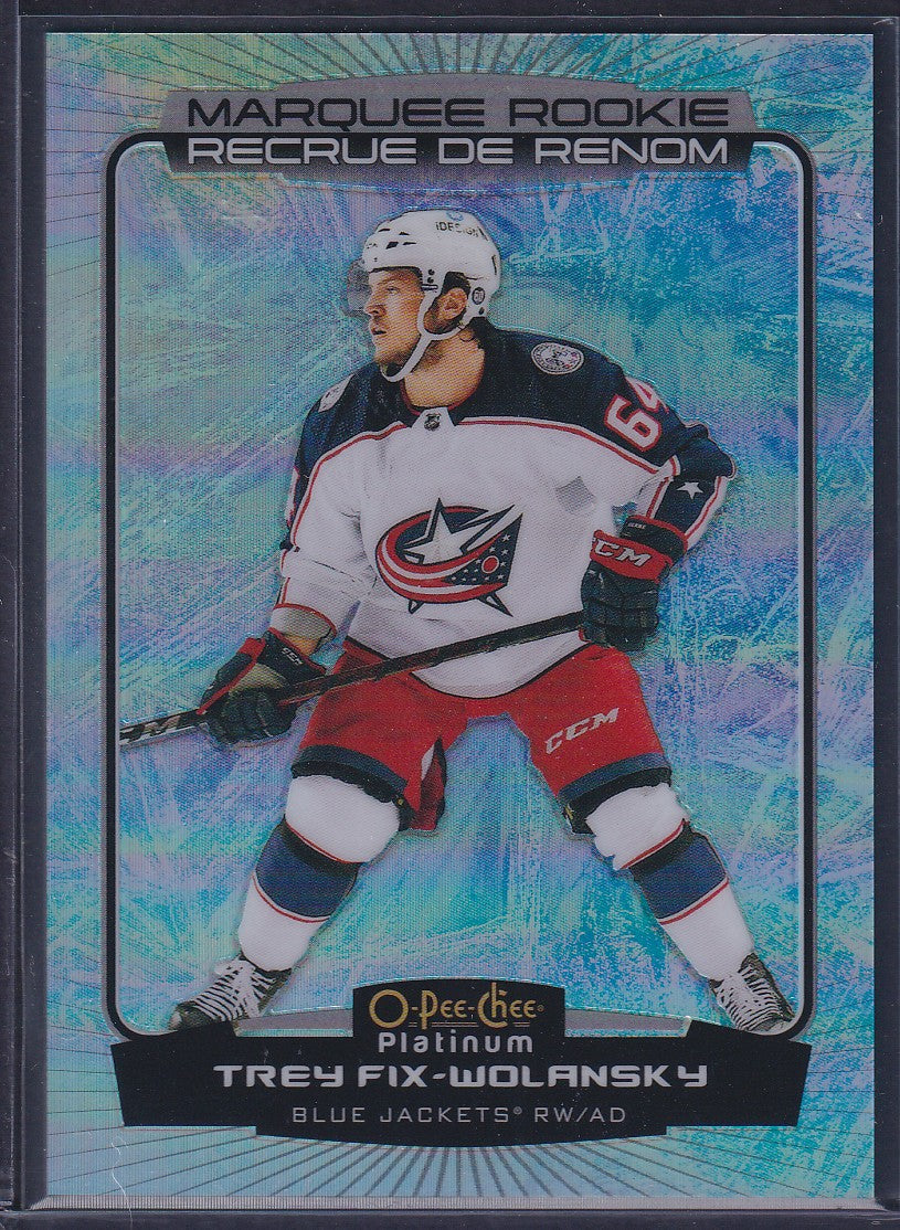 TREY FIX-WOLANSKY - 2022 O-Pee-Chee Marquee Rookie ARCTIC FREEZE #222, /99