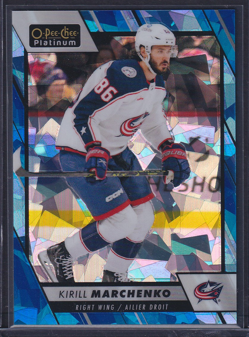 KIRILL MARCHENKO - 2023 O-Pee-Chee Platinum BLUE FRAGMENT #128, /125