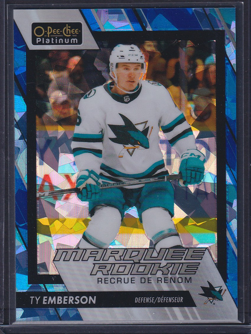 TY EMBERSON - 2023 O-Pee-Chee Platinum Marquee Rookie BLUE FRAGMENT #292, /125