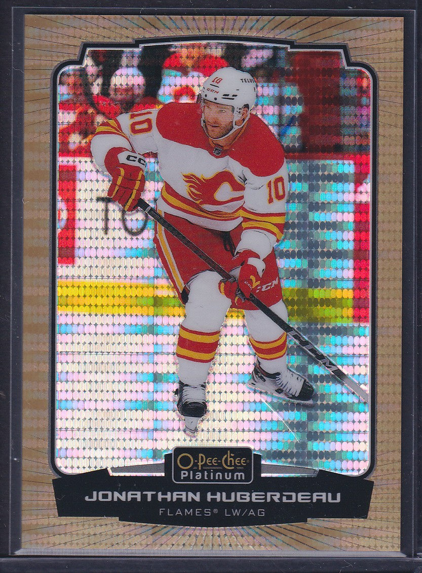JONATHAN HUBERDEAU - 2022 O-Pee-Chee Platinum SEISMIC GOLD #67, /50