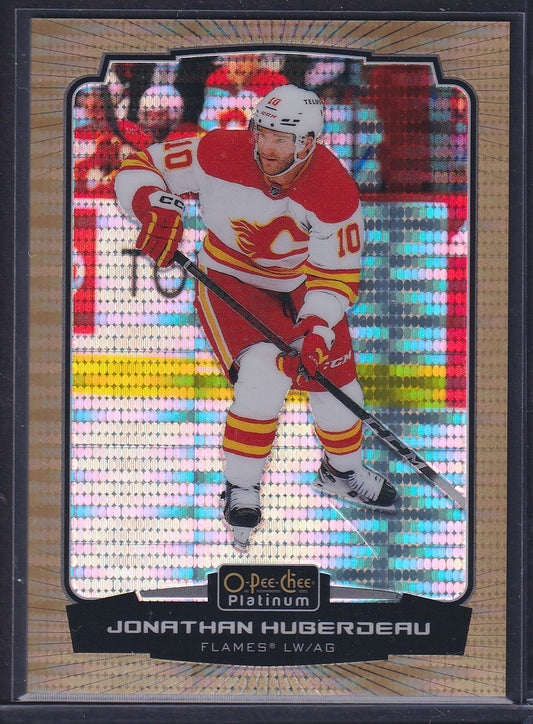 JONATHAN HUBERDEAU - 2022 O-Pee-Chee Platinum SEISMIC GOLD #67, /50