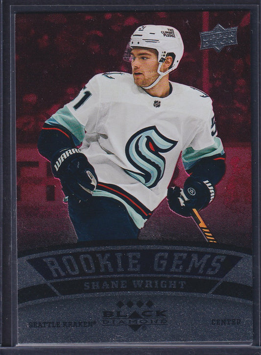 SHANE WRIGHT - 2022 Upper Deck Black Diamond Rookie Gems #BD-44, /100