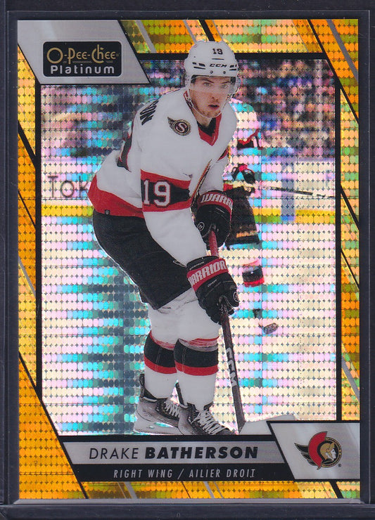 DRAKE BATHERSON - 2023 O-Pee-Chee Platinum SEISMIC GOLD #96, /50