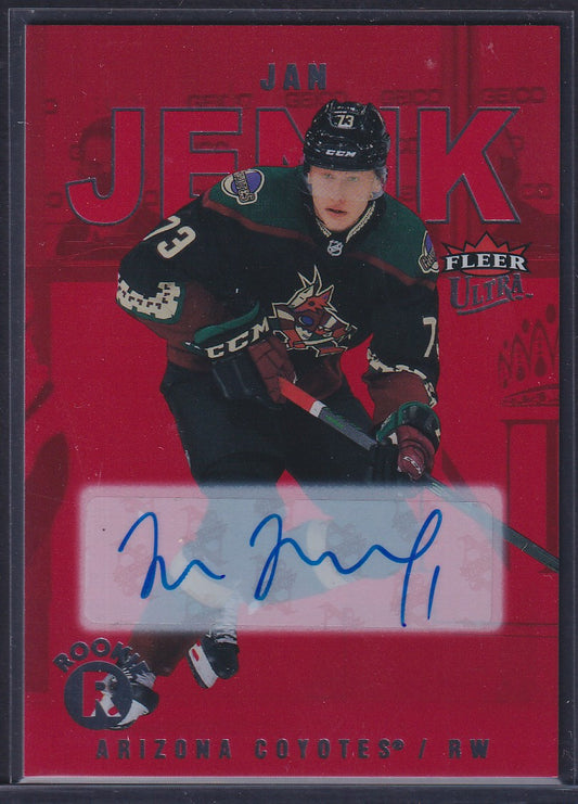 JAN JENIK - 2021 Fleer Ultra Rookie Auto #246, /99