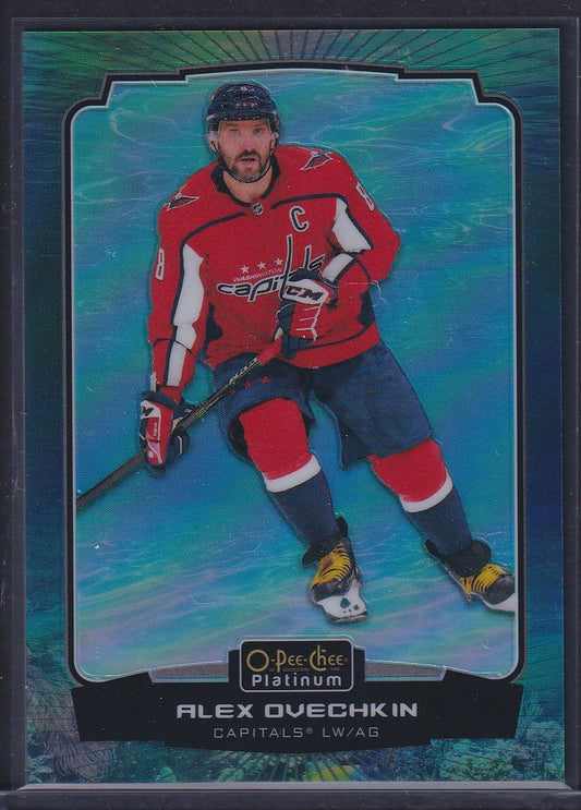 ALEX OVECHKIN - 2022 O-Pee-Chee Platinum AQUAMARINE #8, /149