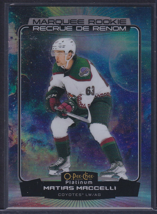 MATIAS MACCELLI - 2022 O-Pee-Chee Platinum Marquee Rookie COSMIC #233, /65