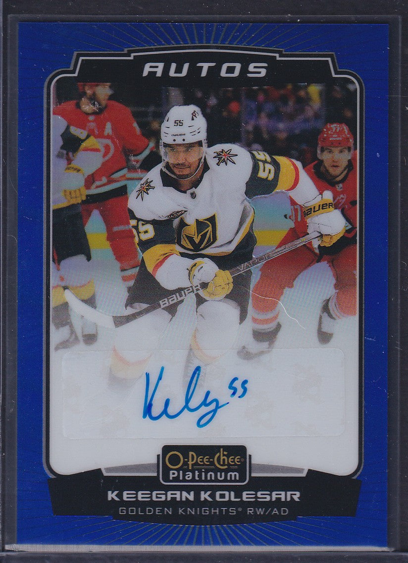 KEEGAN KOLESAR - 2022 O-Pee-Chee Platinum Autos #BA-KK