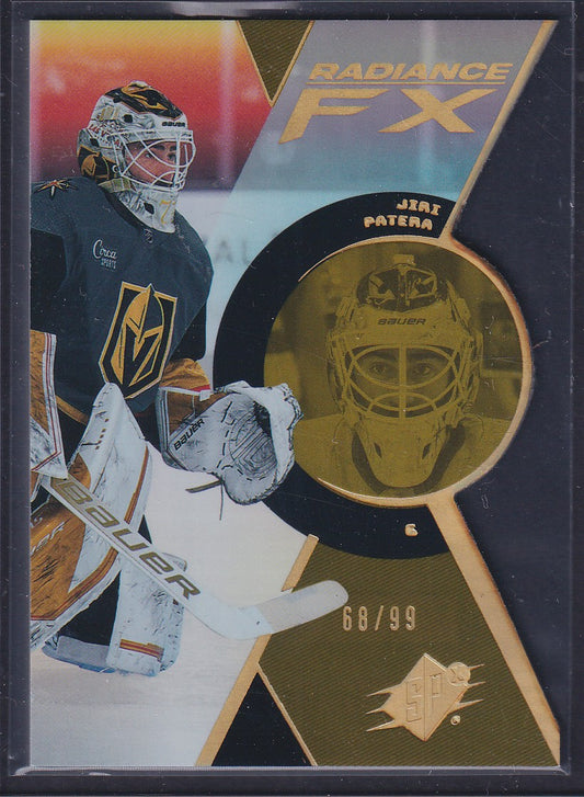 JIRI PATERA - 2023 Upper Deck SPx Radiance FX Die Cut #RFX-81