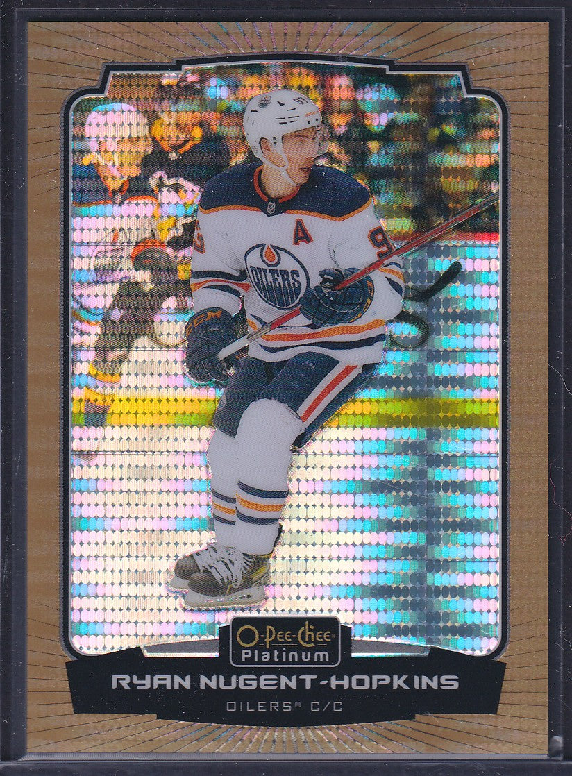 RYAN NUGENT-HOPKINS - 2022 O-Pee-Chee Platinum SEISMIC GOLD #143, /50