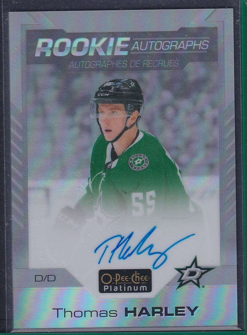 THOMAS HARLEY - 2020 O-Pee-Chee Rookie Autographs RAINBOW #R-TH