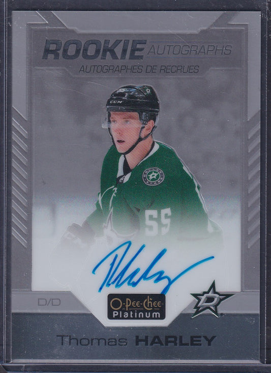 THOMAS HARLEY - 2020 O-Pee-Chee Rookie Autographs #R-TH