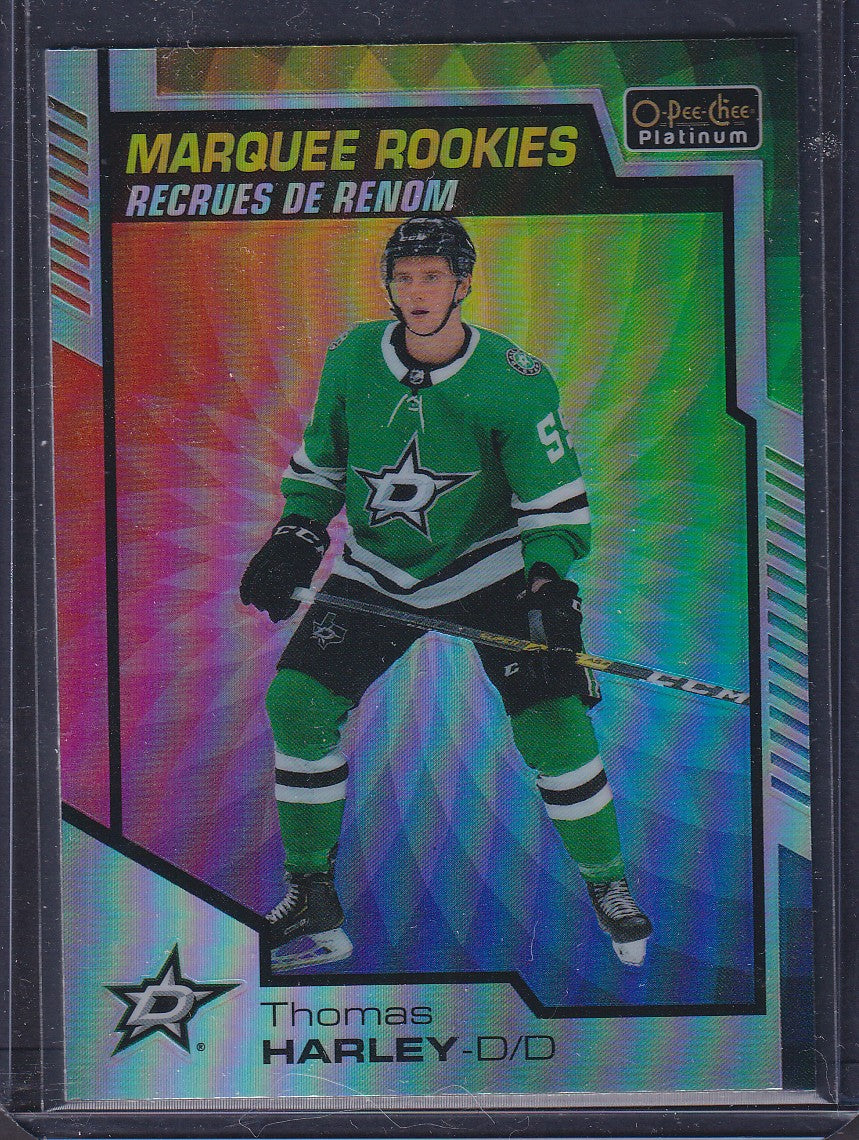 THOMAS HARLEY - 2020 O-Pee-Chee Platinum Marquee Rookies RAINBOW COLOR WHEEL 157