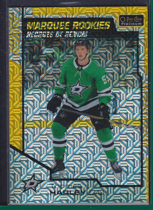 THOMAS HARLEY - 2020 O-Pee-Chee Platinum Marquee Rookies YELLOW TRAXX #157, /249