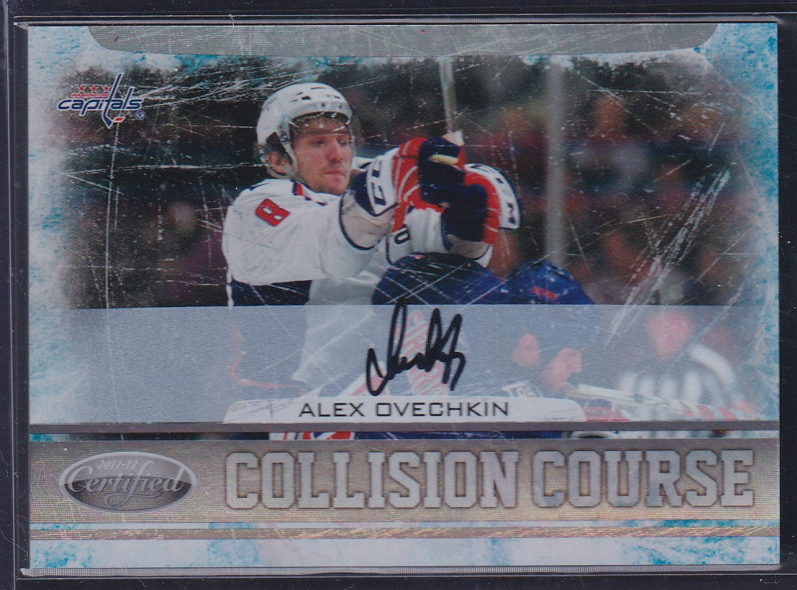 ALEX OVECHKIN - 2011 Panini Collision Course Auto #10, /50