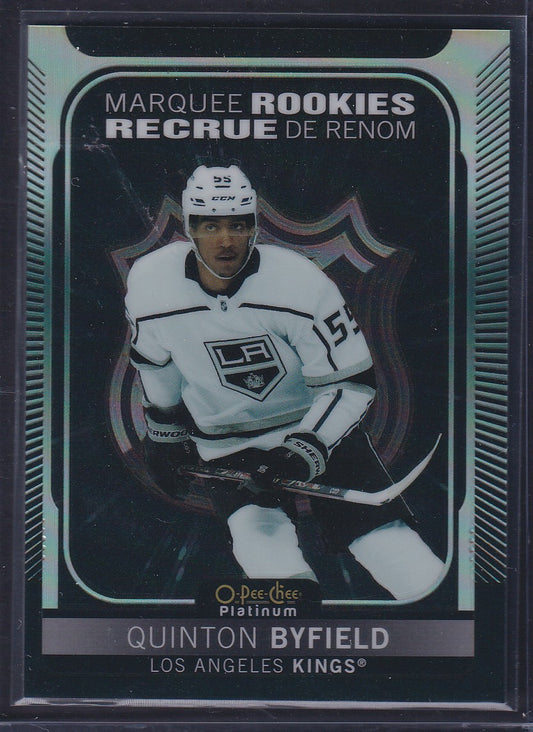 QUINTON BYFIELD - 2021 O-Pee-Chee Marquee Rookies BLACK SHIELD VARIANT #202