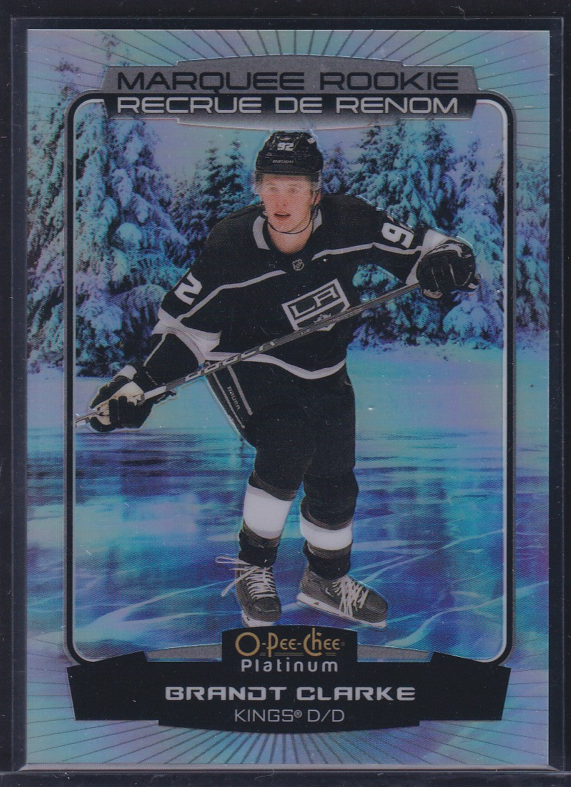 BRANDT CLARKE - 2022 O-Pee-Chee Marquee Rookies POND VARIANT #296