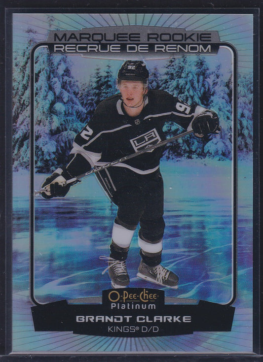 BRANDT CLARKE - 2022 O-Pee-Chee Marquee Rookies POND VARIANT #296
