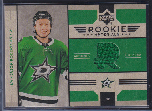 JASON ROBERTSON - 2022 Upper Deck Rookie Materials Patch #RRM-JR