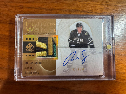REILLY SMITH - 2012 SP Authentic Future Watch Auto Patch #217, /100