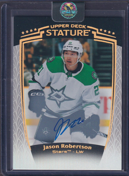 JASON ROBERTSON - 2024 Upper Deck Stature Auto #20