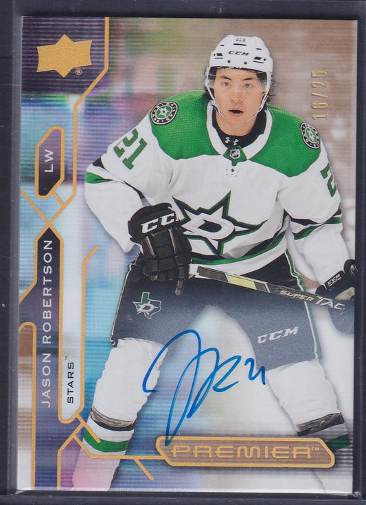 JASON ROBERTSON - 2021 Upper Deck Premier Auto #44, /25