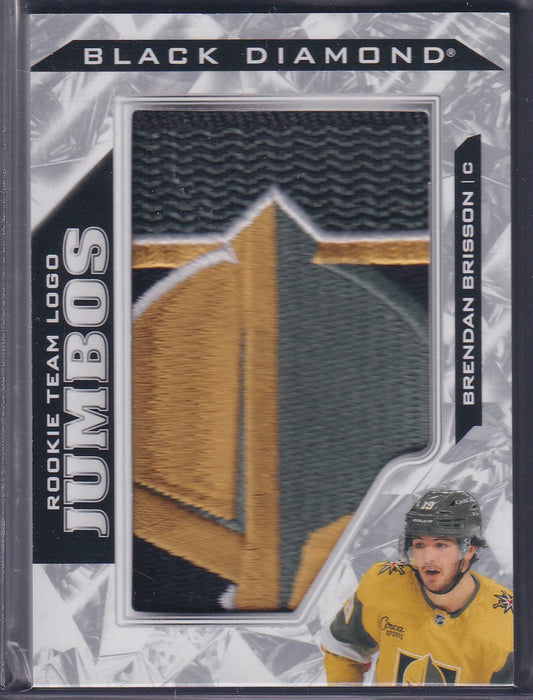 BRENDAN BRISSON - 2024 Black Diamond Rookie Team Logo Jumbos #RTL-BB