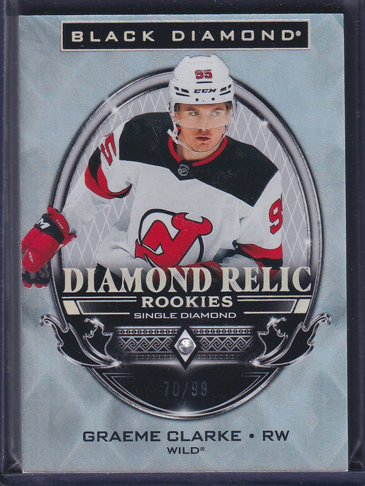GRAEME CLARKE - 2024 Black Diamond Relic Rookies #BDR-GC, /99