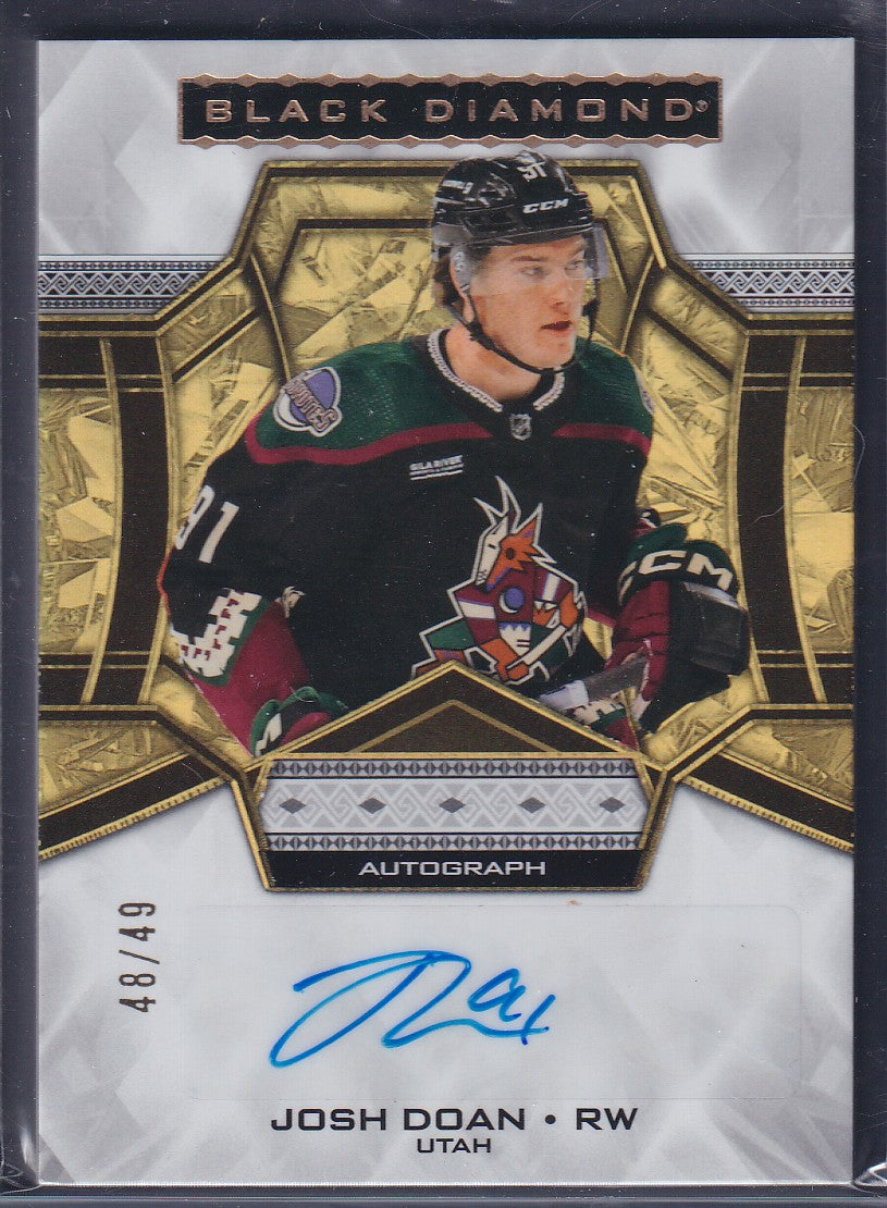 JOSH DOAN - 2024 Black Diamond Autograph #BDB-JD, /49