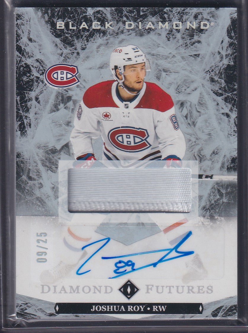 JOSHUA ROY - 2024 Black Diamond Futures Auto Patch #BDF-JR, /25