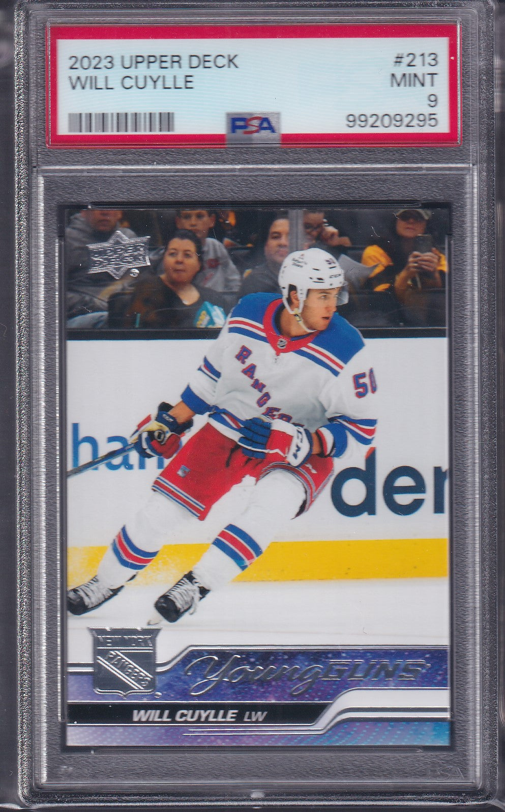 WILL CUYLLE - 2023 Upper Deck Young Guns #213, PSA 9