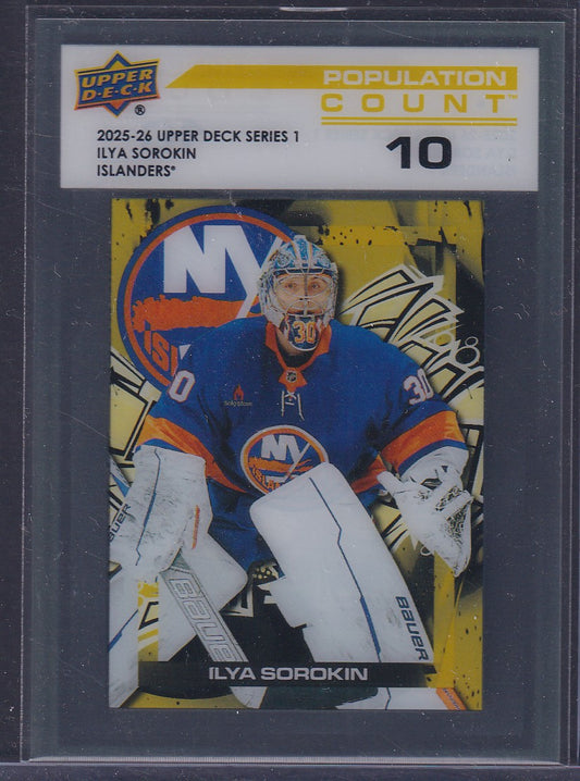 ILYA SOROKIN - 2025 Upper Deck Series 1 Population Count 10 #PC-2