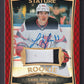 LUKE HUGHES - 2023 Upper Deck Stature Rookie Auto Patch #34, /15