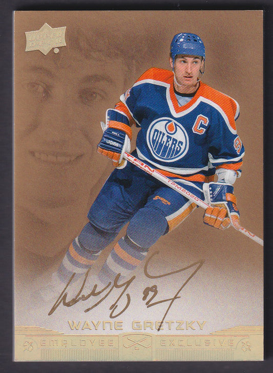 WAYNE GRETZKY - 2015 Upper Deck Employee Exclusive Auto #UD-WG