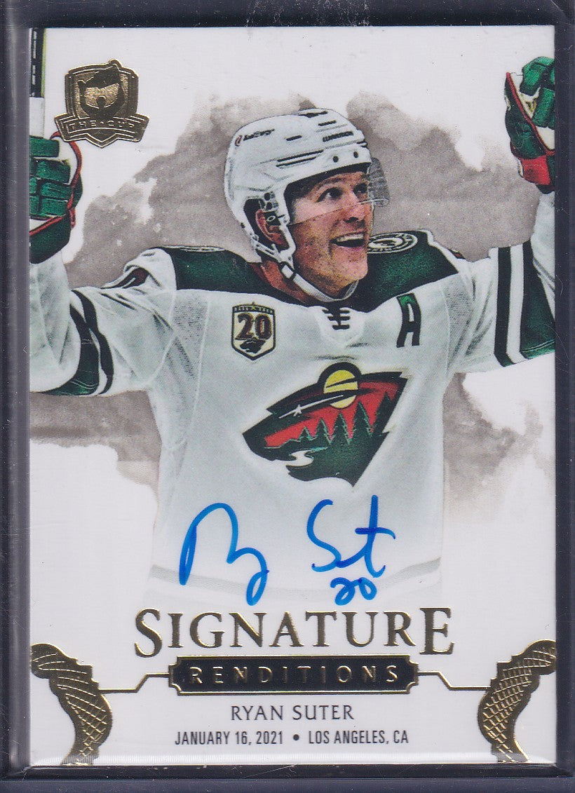 RYAN SUTER - 2020 The Cup Signature Renditions Auto #SR-RS