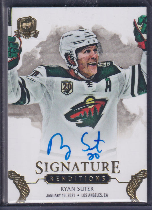RYAN SUTER - 2020 The Cup Signature Renditions Auto #SR-RS