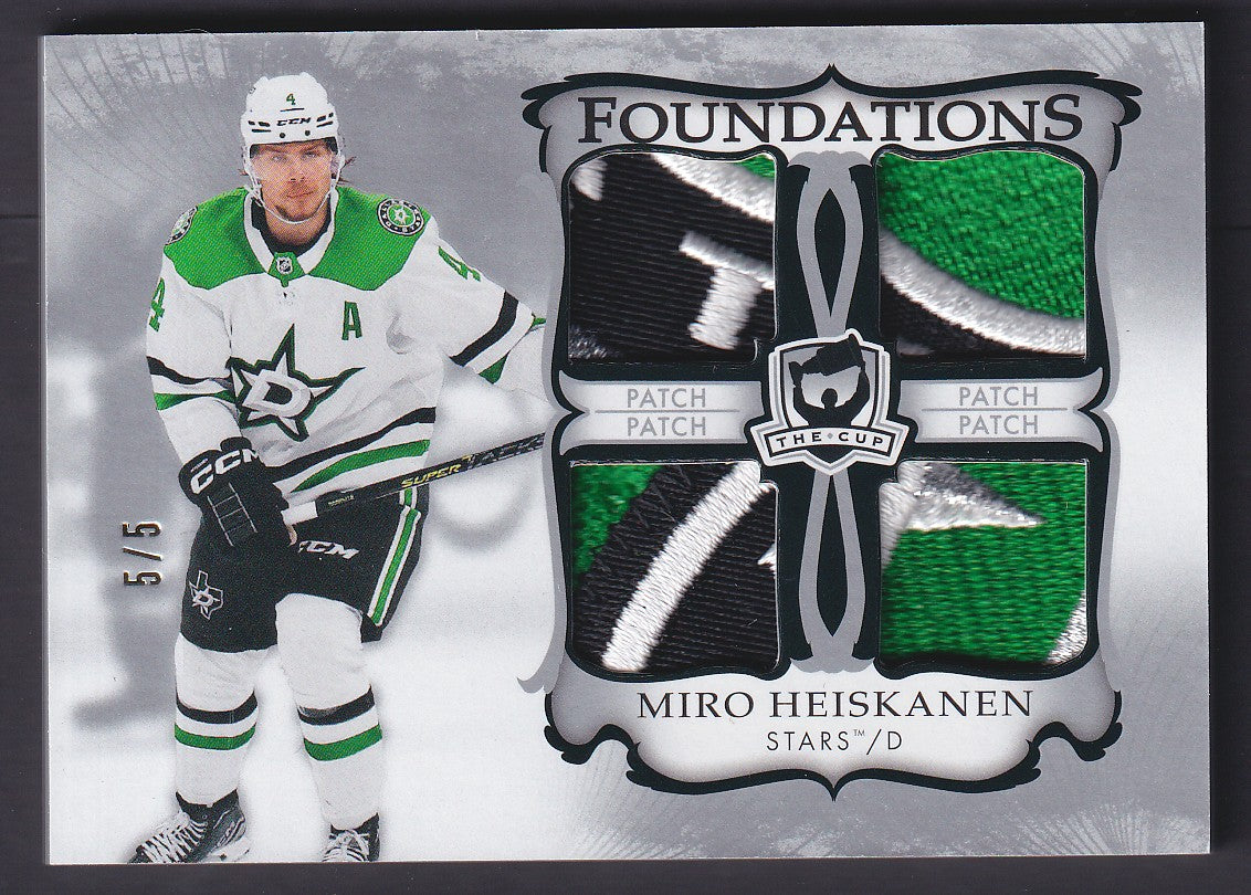MIRO HEISKANEN - 2023 The Cup Quad Foundations #F-MH, /5