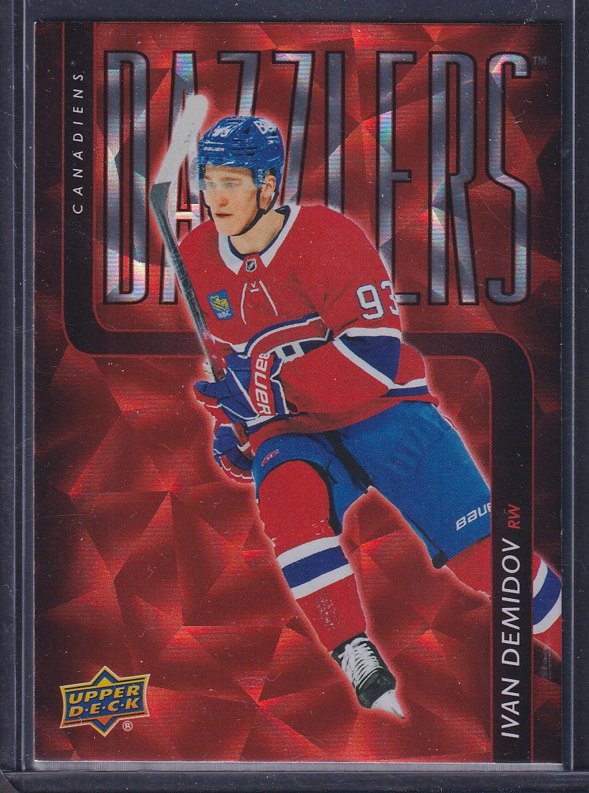 IVAN DEMIDOV - 2025 Upper Deck Dazzlers ORANGE #DZ-18